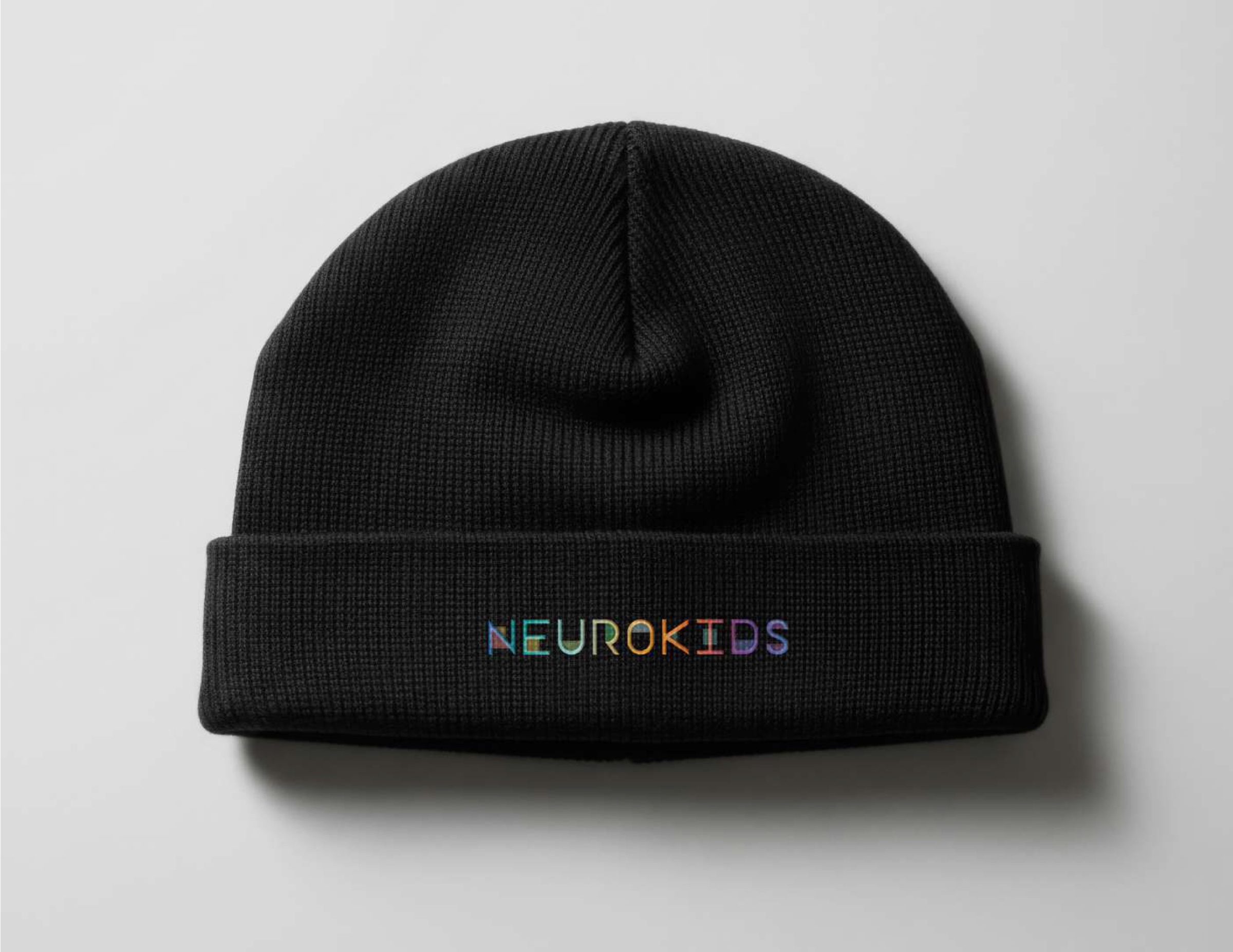 Neurokids 2023 branded black beanie