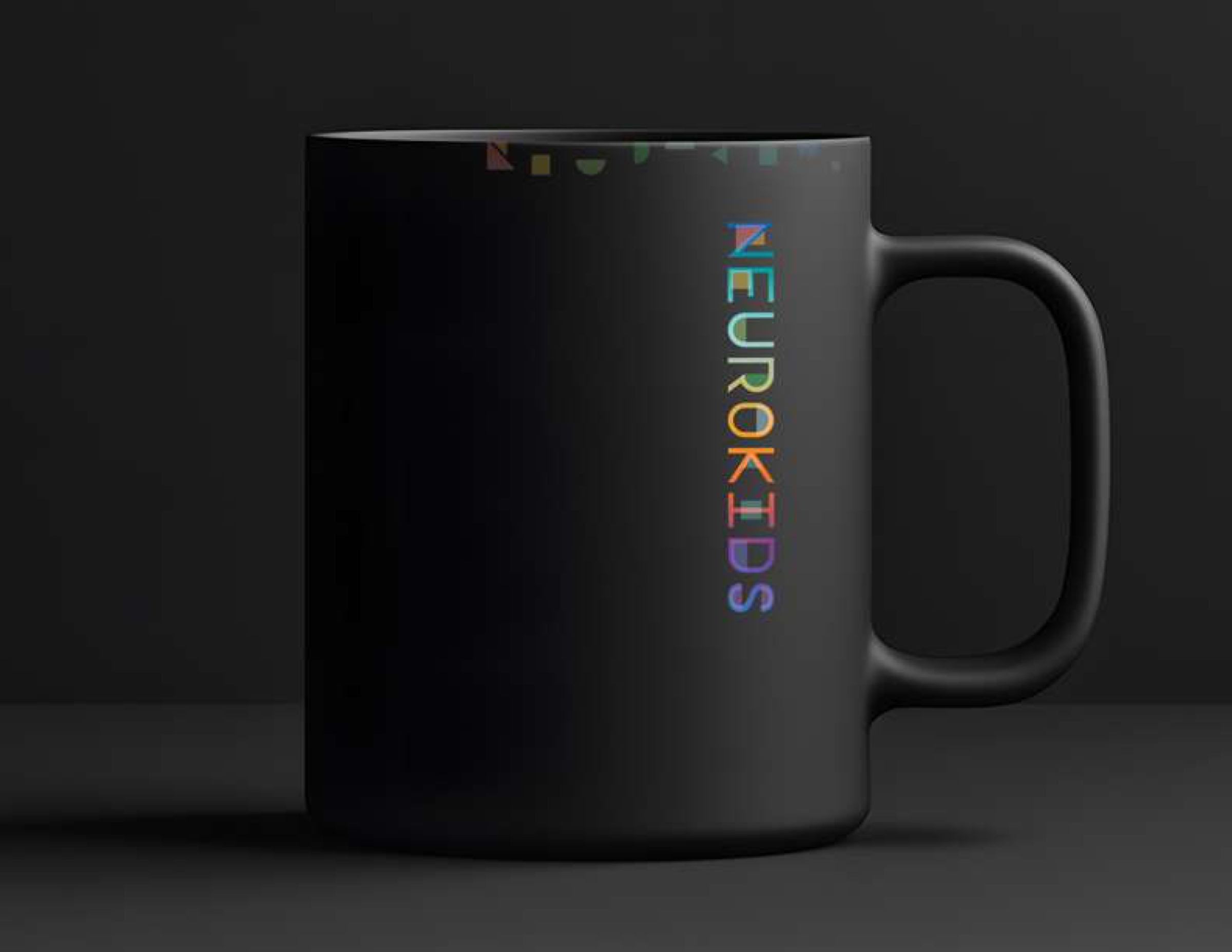 Neurokids 2023 branded black mug