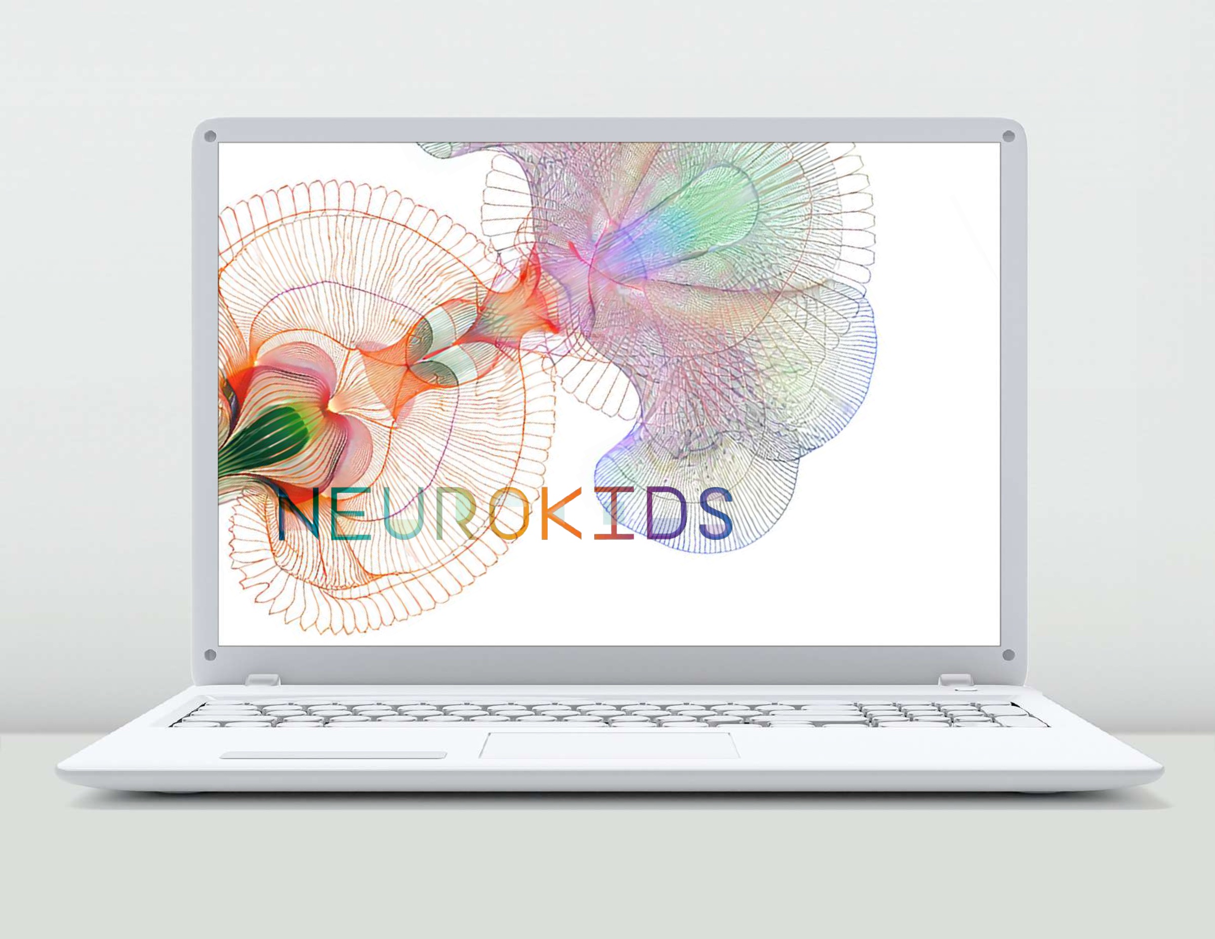 Neurokids 2025 identity on laptop screen