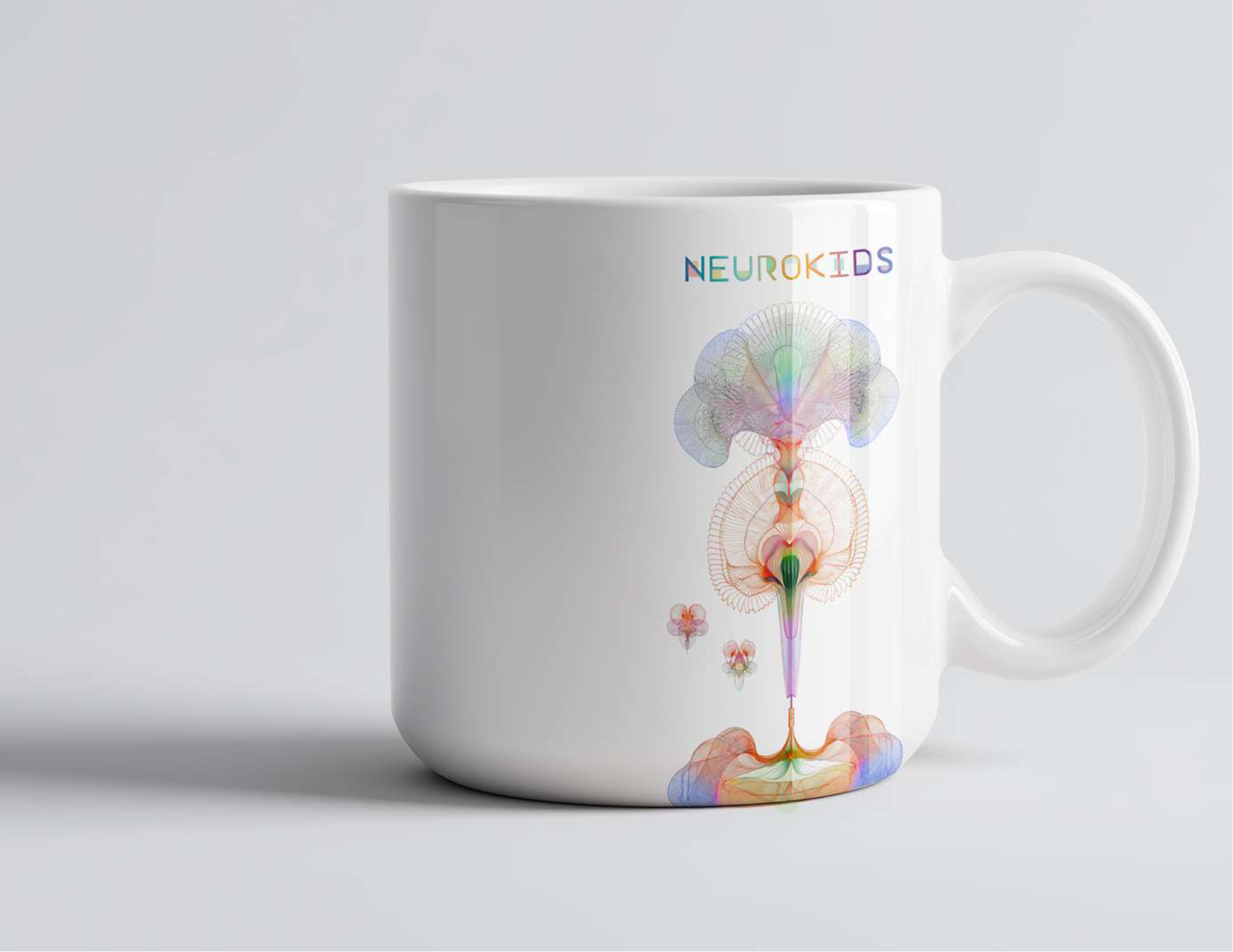 Neurokids 2025 white ceramic mug